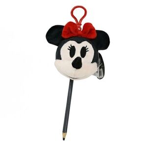 Disney Minnie Mouse Plush Pencil Topper, keychain 3 inch